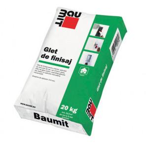Glet pentru finisare extrafin de ipsos 20kg Baumit FinoBello - Img 2