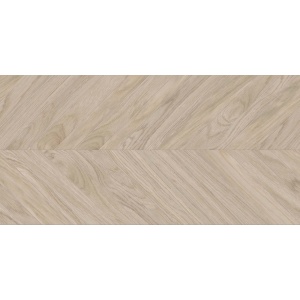 Gresie Tillia Chevron beige 3636, tip lemn, portelanat, rectificat, interior - exterior, maro deschis 60x120cm KAI