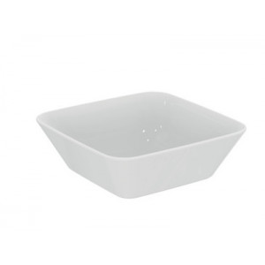 Lavoar baie pe blat Connect air, asimetric alb din ceramica Ideal Standard - Img 2