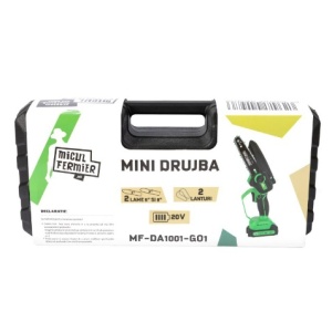 Mini drujba 20V cu doua lame 6'' si 8'' si doua lanturi MF-DA1001-G01 Micul Fermier - Img 3