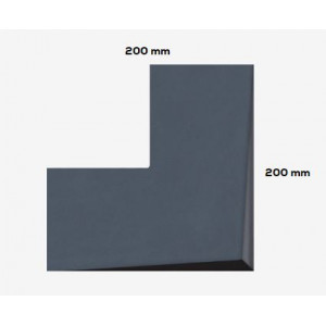 Mozaic COMA NAVY STR 20x20cm - Img 2