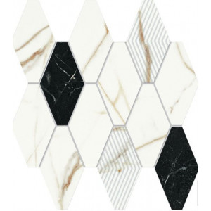 Mozaic FLORIS WHITE 30.5x30.5cm