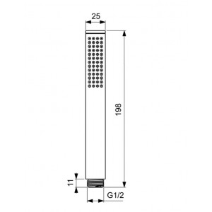 Para dus stick IDEALRAIN silk black - Img 2
