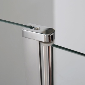 Paravan de cada pivotant Recall profil crom 80x140 sticla 6mm Anahita - Img 2