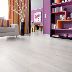 Parchet laminat Progress D3201, alb, 10 mm, AC4, Kronotex - Img 1