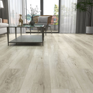 Pardoseala tip parchet SPC stejar gri bej ENNIKA OAK MYST, 6 mm, 33, 2.2448 mp/pac - Img 2