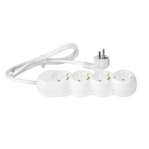 Prelungitor multipriza 4 locasuri priza 10m - 3x1.5 mm2