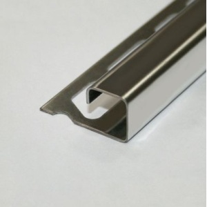 Profil patrat din inox lucios PQQ 120.84 2.5ML/BUC