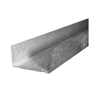 Profil UW 100x4000mm metalic 0.6mm pentru pereţi din gips-carton Knauf
