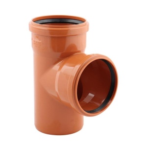 Ramificatie canal PVC 315-87 canalizare exterioara culoare orange