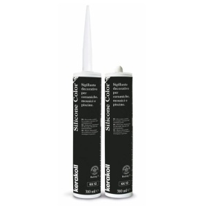 Silicon sanitar Negru KK12 310ml SILICONE COLOR KERAKOLL