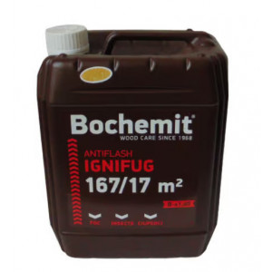 Solutie ignifugare si protectie lemn Bochemit Antiflash 5kg transparent