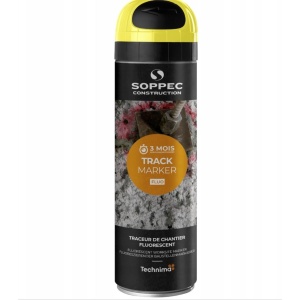 Spray marcaj fluorescent galben 500ml TRACK MARKER Soppec