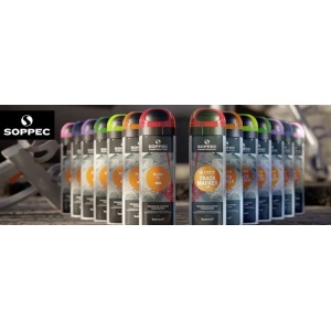 Spray marcaj fluorescent rosu 500ml TRACK MARKER Soppec