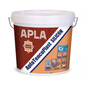 Tencuiala decorativa siliconica aspect scoarta de copac granulatie 2 mm de exterior 24 kg Apla TencoPlast