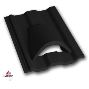 Tigla de aerisire negru Clasic Imcop