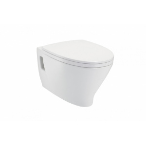 Titlu SEO recomandat: Vas WC suspendat cu capac Slim Soft Close, 54,5 x 36 x 31 cm, alb, Jazz, Gala