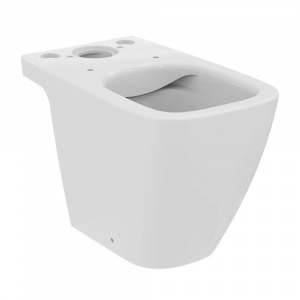 Vas WC I.Life S Compact Rimless, 60,5 x 36,5 x 40 cm, alb lucios, T459601, Ideal Standard