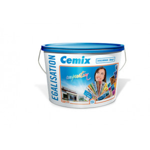 Vopsea lavabila de exterior cu silicon 15L Cemix Egalizare