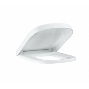 WC suspendat rimless cu capac soft-close Euro Ceramic Basic 39703000 - Img 2