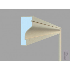 Ancadrament fereastra FP105 dimensiuni 130x55x2000mm - Img 3