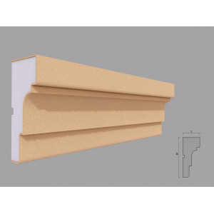 Ancadrament fereastra FP106 dimensiuni 140x62x2000mm - Img 1