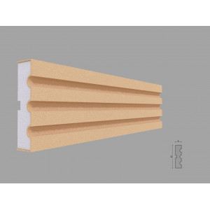 Ancadrament fereastra FP135 dimensiuni 115x30x2000mm - Img 1