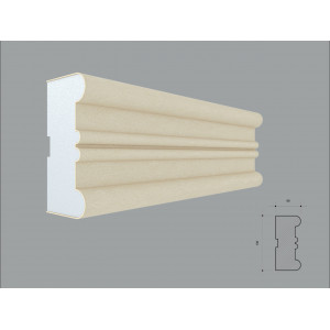 Ancadrament fereastra FP142 dimensiuni 130x60x2000mm - Img 1