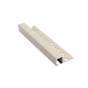 Bagheta patrata din aluminiu 10mm sandstone TDP100.425 lungime 2.5m