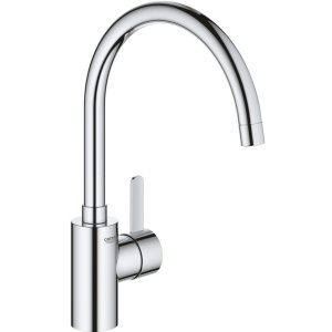 Baterie bucatarie Eurosmart Cosmopolitan pipa C, crom Grohe 32843002 - Img 1