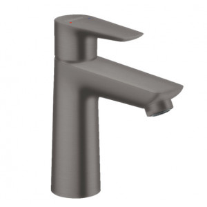 Baterie lavoar Talis E 110 cu ventil click clack brushed black chrom