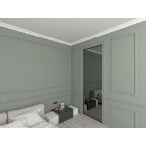 Cornisa de interior BC02 dimensiuni 80x80x2000mm - Img 2