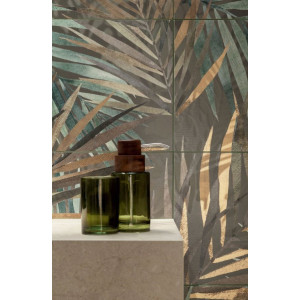 Decor 4 elemente BIHARA LEAVES 59.8x119.8cm - Img 2