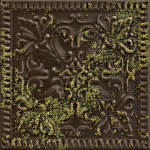 Decor Green Philosophy Graphite STR Mix 19.8x19.8, interior, baie-bucatarie, rectificat, verde-grafit mat, Paradyz - Img 2