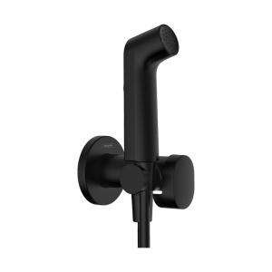 Dus igienic Bidette S 1 jet negru mat Handsgrohe 29232670 - Img 1