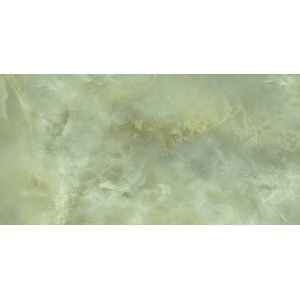 Faianta Biloba Green interior baie/bucatarie, tip onyx, rectificata verde lucios 30.8x60.8cm Tubadzin