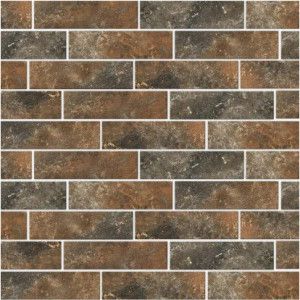 Faianta elevatie ARTEON BROWN interior/exterior, bej-maro inchis mat, tip caramida 6.6X24.5cm  - Img 2