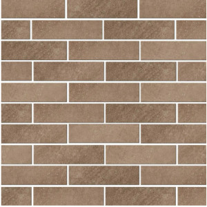 Faianta elevatie MATTONE SABIA BROWN, interior/exterior, maro deschis mat, tip caramida 6.6X24.5cm  - Img 2