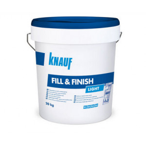 Glet si masa de spaclu, gata preparat fill&finish light 20kg Knauf
