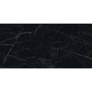 Gresie MARVEL DREAM BLACK ATLANTIS tip marmura, negru, portelanata, rectificata, interior 75X150cm Atlas Concorde - Img 2