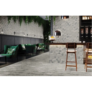 Gresie MATTONE PIETRA GRAFIT 30X30cm Paradyz - Img 3