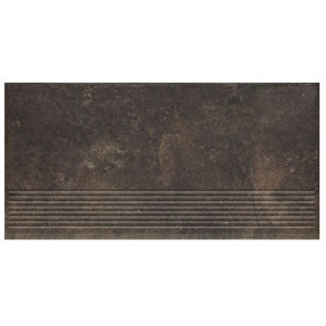Gresie treapta SCANDIANO BROWN 30X60cm Paradyz - Img 1