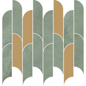 Mozaic TISSUE GREEN 27.2x29.8cm - Img 1