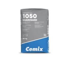 Nisip de cuarţ curat 0.3-0.6mm 40kg/sac 1050 Cemix Quarzsand