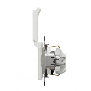 Priza Sedna Design 2P+E cu obturatoare si capac SDD3111023 Schneider - Img 5