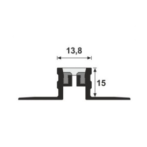 Profil de dilatatie bej din aluminiu MSA 25 2.5ML/BUC - Img 3