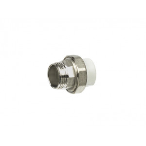 Racord PPR cu olandez DN 25mm x 3/4" filet exterior