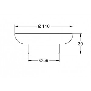 Sapuniera ESSENTIALS 40368001 Grohe - Img 2