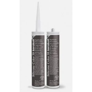 Silicon sanitar Negru 38 310ml SILICONE COLOR KERAKOLL