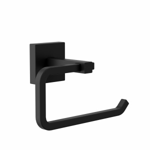 Suport hartie igienica Cube Himark, negru mat, fara clapeta